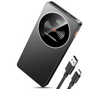 Power Bank Fast Charging 10000mAh, PD3.0 QC4.0 22.5W Portable Charger USB C Input & Output, Powerbank with LED Display, Battery Pack Compatible with iPhone16/15/14/13/12, Samsung, Android More, Black