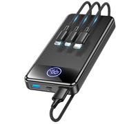 Power Bank Fast Charging 26800mAh，Portable Charger Battery Pack, Black