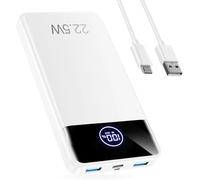 Power Bank Fast Charging 26800mAh, Portable Charger PD22.5W, PD3.0 QC4.0 USB-C/USB-A Output, Phone Battery Pack for iPhone 16 15 14 13 Plus Pro Max Mini, Glaxy