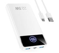 Power Bank Fast Charging 26800mAh, Portable Charger PD22.5W, PD3.0 QC4.0 USB-C/USB-A Output, Phone Battery Pack for iPhone 16 15 14 13 Plus Pro Max Mini, Glaxy