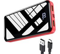 Power Bank Fast Charging 27,000mAh, QC 4.0 USB C 22.5W Input & Output PD 20W, Mobile Phone Battery Compatible for Smartphone