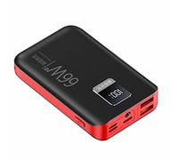 power bank fast charging,Charger,Small Power Bank 20000mAh Fast 3A, USB C (In & Output) Pack