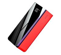 Power Bank, fast charging, Fast Pack 50000Mah LCD Full Mirror s Fast 4-Outputs And Flashligh