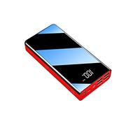 Power Bank fast charging, High Capacity/Usb C/s Small Slim,Red,50000Mah
