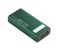 Power Bank, Fast Charging Portable Charger Large Capacity External Battery Pack USB PowerBank with LED Flashlight,Green,20000mAh