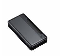power bank fast charging,Power Bank,20000mAh Pack with High-Speed Technology and USB-C Power Bank with Led,Black,20000mAh