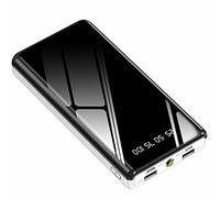 power bank fast charging,Power Bank 30000mAh Huge Capacity Charger, with USB-C Output & Input Ports,White,20000mAh