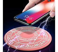 power bank fast chargingWireless Array with Sound Effectst Charging, All Smarts That Support Wireless Charging,Compatible with (Yellow)