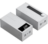 Power Bank,For Fast Charging Portable Charger 50000 Mah Large Capacity Container Type Universal Mobile Mobile Phones For Smartphones Tablets And More(50000mAh/A)