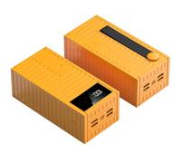 Power Bank,For Fast Charging Portable Charger 50000 Mah Large Capacity Container Type Universal Mobile Mobile Phones For Smartphones And More(50000mAh/Yellow)