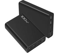 Power Bank，For Portable Charger Fast Charging 19200Mah Mobile Power Supply, 100W High Power, With Usb-A/Usb-C Port, Can Charge And Small Appliances