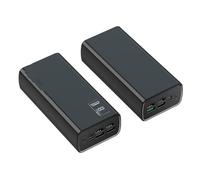 Power Bank,For PowerBank Portable Charger With LED Display Inputs 120w fast charging PowerBank 20000 mAh large capacity two-way fast charging digital display mobile(50000mAh/Black)
