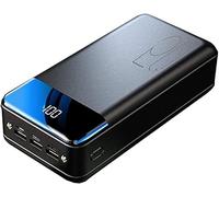Power Bank,For Small Portable Charger 50000Mah High Capacity Usb C Fast Charging 6 Ports External Battery Pack With Led Digital Display Flashlight Compatible With 99% Of Usb Devices