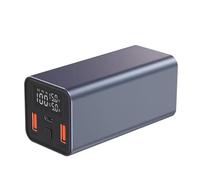 Power Bank,For Small Portable Charger PowerBank 20000Mah Type C Pd 65W Fast Charging External Battery Charger For Smartphones s,C