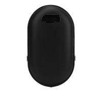 Power Bank Hand Warmer, Electric Hand Warmer, USB Rechargeable, Double Sided Safe Heating, 6000mAh Battery with Lanyard, for Skiing and Hiking. (Black)