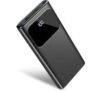 Power Bank High-Speed Charging 10000mAh, Portable Charger Dual Current Mode Phone Battery Pack with USB C Input & Output, PowerBank Triple 3A for iPhone iPad Samsung Xiaomi Android Long LifeRechar4