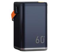 Power Bank, Large Capacity Mobile 60000Mah 36W Fast Charging Energy Storage Powerbank,Blue