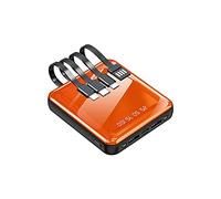 Power Bank Mini Fast Charge Comes With Line Sharing 20000 MAh Light And Portable Large-capacity (Color : Orange, Size : 5000mAh)