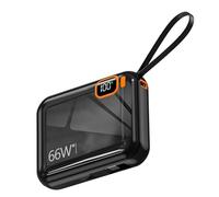 Power Bank Mini Fast Charging 10000 mAh 66W Digital Display Mobile Power Supply Comes with Cable