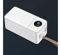 Power Bank， Mobile Cell Phone Portable 100000Mah Charger Phone Battery High Capacity/Usb C,White