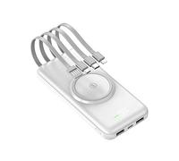 Power Bank， Mobile Cell Phone Portable 20000Mah Charger Phone Battery High Capacity Usb Portable Charger s/Usb C,White,20000