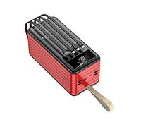 Power Bank Mobile Cell Phone Portable 80000Mah Charger Phone Battery High Capacity Usb Portable Charger Power Banks/Usb C Power Bank,Red