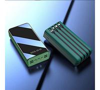 Power Bank Mobile Cell Phone Portable Charger Phone Battery High Capacity Usb Portable Charger Power Banks/Usb C Power Bank,Green,50000Mah
