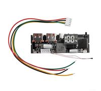 Power Bank Module Circuit Board 65W 100W Bidirectional Fast Charging with QC PD VOOC Protocols Solar-MPPT Support and Built-in Safety Features(5S 100W)