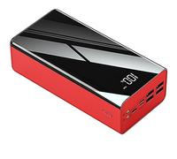 Power Bank Phone Portable 80000Mah /Usb C s/The Portable External Battery/Compatible with 99% Electronic Equipment on The Market,Red