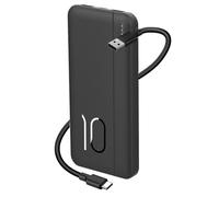 Power Bank Portable Charger 10000mAh Quick Charge Ultra Slim USB C Battery Pack with 2 USB A Outputs, Compatible with iPhone 14 13 12 11 Huawei iPad Samsung Galaxy Android Tablet (Black)