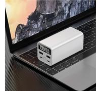 Power Bank,Portable Charger, 100W 20000Mah LED Display 2 USB Ports, 2 USB C Input/Output Fast Charging Battery Pack, Phone Charger,Green