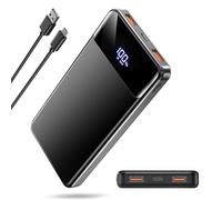 Power Bank, Portable Charger 12000mAh PowerBank Fast Charging PD22.5W USB-C/USB-A Output, Phone Battery Pack for iPhone 17 Air 16 15 14 13 Plus Pro Max S22 S21 Google iPad etc