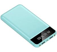 Power Bank,Portable Charger 20000Mah Deluxe, Mini Ultra-Compact High-Speed Charging Smallest Lightest External Batteries Ultra Slim Design Portable Charger,White,10000Mah,Blue,10000Mah