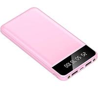 Power Bank,Portable Charger 20000Mah Deluxe, Mini Ultra-Compact High-Speed Charging Smallest Lightest External Batteries Ultra Slim Design Portable Charger,White,10000Mah,Pink,10000Mah