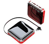 Power Bank Portable Charger Fast Charging External Battery Pack, Lightest 10000Mah LED Display Mini External Battery Ultra-Compact High-Speed Charging Technology Portable Charger f