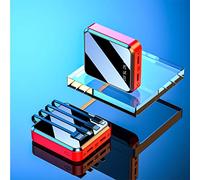 Power Bank Portable Charger Fast Charging External Battery Pack Mini 20000 mAh/slim usb c/mobile cell phone portable s/small mini,Red,20