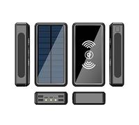 Power Bank， Portable Charger Fast Charging External Battery Pack100000Mah Portable Wireless Charger Solar Widely Compatible with 99% of USB Devices on the Market Suitabl