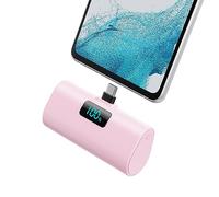 Power Bank Portable Charger for iPhone,Upgraded 6000mAh PD USB C Fast Charging Battery Pack,Ultra-Compact Powerbank Compatible with iPhone17/16/15 Series,Samsung S25/24 Series,Huawei etc-Pink