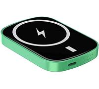 Power Bank,Portable Charger Small Magnetic Wireless, 10000Mah 20W Portable Fast Charger With Type C Port, External Battery For 99% Of Usb Devices Wireless Fast Charge,Green