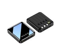 Power Bank Power Bank/Comes with cable power bank large capacity 20000mAh mobile power supply(30000mA/ black)