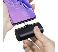 Power Bank,PowerBank 4500mAh Portable Compact Built in Type-C External Battery Pack Charger Compatible with S10/S9/S8/Note 10/9/8, Moto Z3/2, LG V35/G8/7/5, Switch, Google Pixel 4/3/2XL