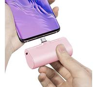 Power Bank,PowerBank 4500mAh Portable Compact Built in Type-C External Battery Pack Charger Compatible with S10/S9/S8/Note 10/9/8, Moto Z3/2, LG V35/G8/7/5, Switch, Google Pixel 4/3/2XL