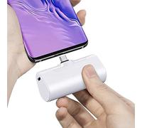 Power Bank,PowerBank 4500mAh Portable Compact Built in Type-C External Battery Pack Charger Compatible with S10/S9/S8/Note 10/9/8, Moto Z3/2, LG V35/G8/7/5, Switch, Google Pixel 4/3/2XL