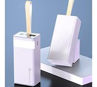 Power Bank，PowerBank， 50000 Mah Fast Charging Mobile Phone/The Portable External Battery Is Compatible With 99% Of The Electronic Devices On The Market,White,50000Mah