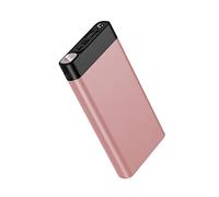 Power Bank,PowerBank, 80000m Ah Mobile Power Fast Charging, 2 USB Large Capacity Fast Charging Portable Mobile Power, Suitable for All Kinds of Mobile Phones,Pink,50000mAh