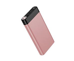 Power Bank，PowerBank，, 80000m Ah Mobile Power Fast Charging, 2 USB Large Capacity Fast Charging Portable Mobile Power, Suitable for All Kinds of Mobile Phones,Pink,50000mAh