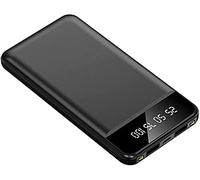 Power Bank,PowerBank Portable Charger 20000Mah Deluxe, Mini Ultra-Compact High-Speed Charging Smallest Lightest External Batteries Ultra Slim Design Portable Charger,White,10000Mah,Black,200