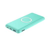 Power Bank,PowerBank Qi Wireless, 10000mAh 10W Fast Qi Wireless External Battery Pack with Dual Input (Type-C & Micro USB) Compatible XS/XR/XS Max/8/8 Plus and More Devices