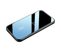 Power Bank,PowerBank Qi Wireless, 10000mAh Portable Quick Charger External Battery Pack with Digital Display LCD Screen, Three Outputs and Dual Inputs for All the Smartphones Devices