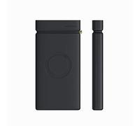 Power Bank,PowerBank Qi,Wireless Charger type-C 10000 mAh High Speed External Battery Pack of Exact Digital Display 2 USB ports Devices, black